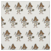 Cave Woman Seamstress Fabric Stof (Swatch)