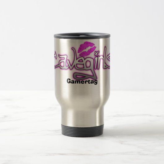 Cavegirl Travel Mug Reisbeker (Center)