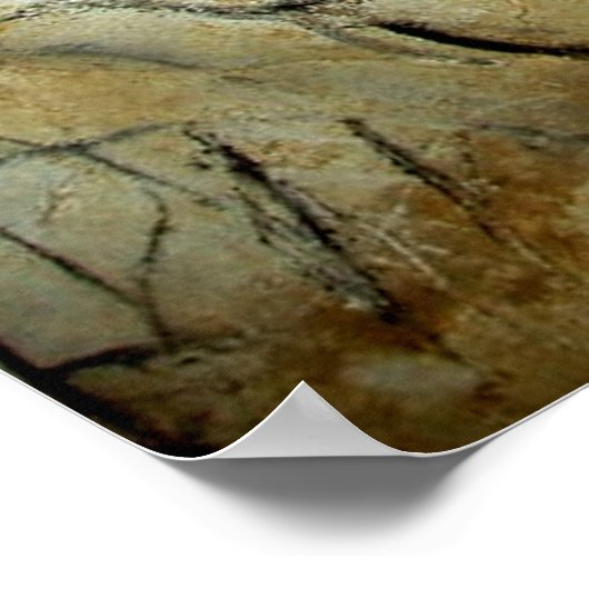 Cavehorsen van Chauvet en andere schoorstenen van  Poster (Hoek)