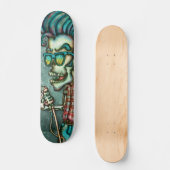 Caveira Elvis Skateboard (Voorkant)
