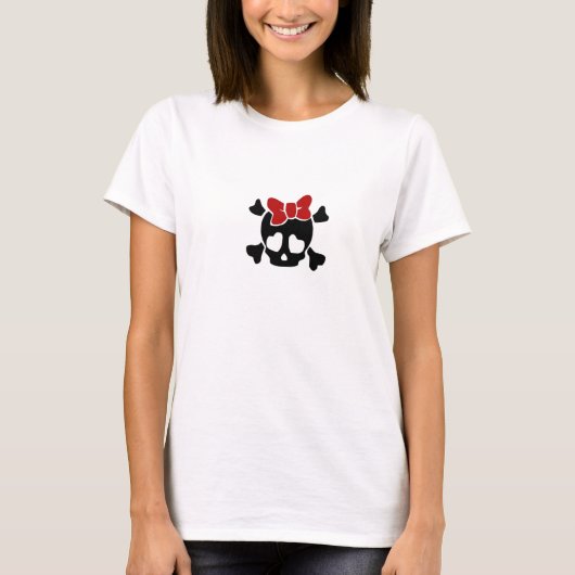 Caveira Laço T-shirt (Voorkant)