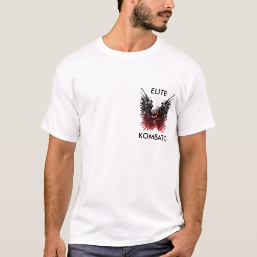 caveira logo, KOMBATO, ELITE T-shirt (Voorkant)