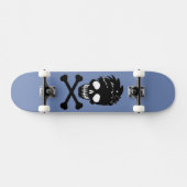 Caveira Persoonlijk Skateboard (Horizontaal)