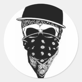 Caveira Ronde Sticker