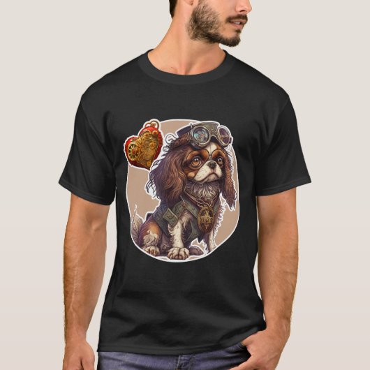 Cavelier King Charles Spaniel Dog T-Shirt (Voorkant)