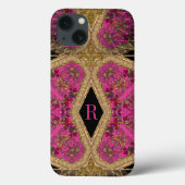Cavelier Raye-monogram Case-Mate iPhone Case (Achterkant)