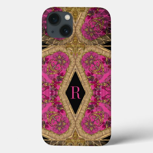 Cavelier Raye-monogram Case-Mate iPhone Case (Achterkant)