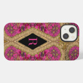 Cavelier Raye-monogram iPhone Hoesje (Achterkant horizontaal)