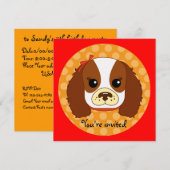 Cavelier spaniel kaart (Voorkant / Achterkant)