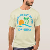 CAVELOSSIM BEACH GOA INDIA T-SHIRT (Voorkant)