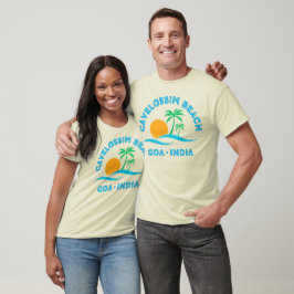CAVELOSSIM BEACH GOA INDIA T-SHIRT