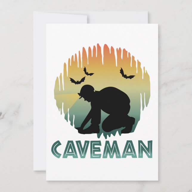 Caveman - Caver Speleology (Voorkant)