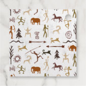 Caveman Chronicles Bedankt Bedankjes Labels (Achterkant)