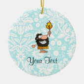 Caveman Cute Keramisch Ornament (Voorkant)