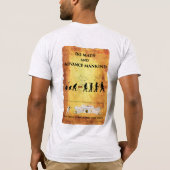 Caveman doet Wiskunde Smart Gear T-shirt (Achterkant)