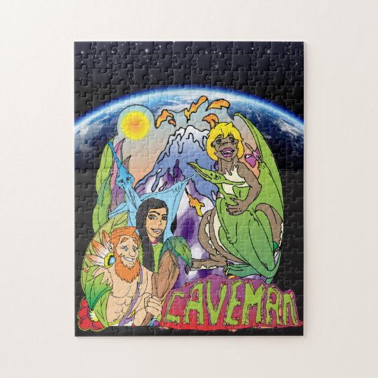 CAVEMAN Gang Legpuzzel (Verticaal)