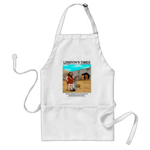Caveman heeft de club... Funny Gifts & T - shirts Standaard Schort