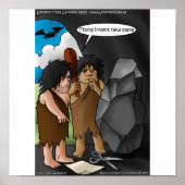 Caveman Invention Funny Posters (Voorkant)