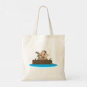 Caveman Kano Vlotten Primitive Mens Tote Bag (Achterkant)
