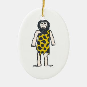 Caveman Keramisch Ornament