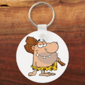 Caveman met Club Sleutelhanger (Voorkant)