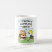 caveman opposable thumb carpal-tunnel syndrome koffiemok (Center)