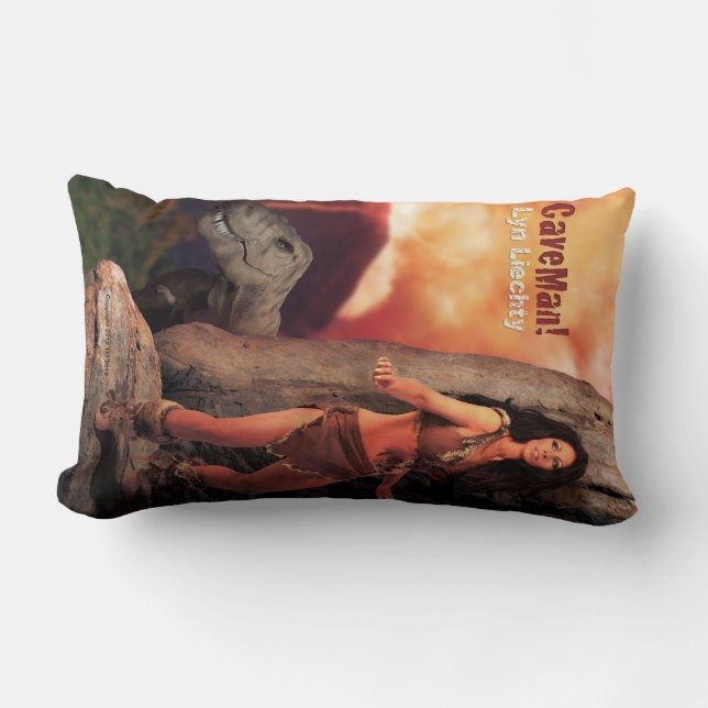 CaveMan Pillow Kussen (Voorkant)