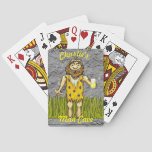 Caveman-spelkaarten Pokerkaarten