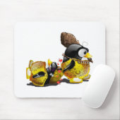 Caveman Tux in Love Muismat (Met muis)