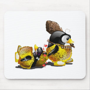 Caveman Tux in Love Muismat