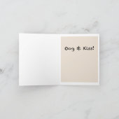 Caveman Valentijn Feestdagen Kaart (Binnen)