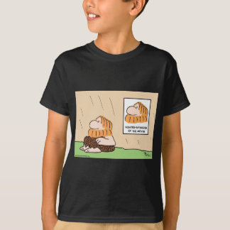 caveman van de jager verzamelaar t-shirt