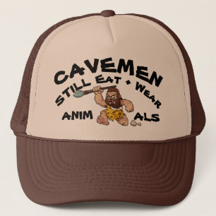 CAVEMEN - Eet- en Draag dieren Trucker Pet