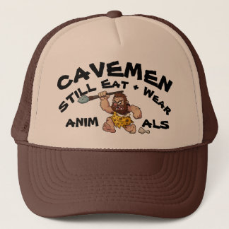 CAVEMEN - Eet- en Draag dieren Trucker Pet