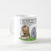 Cavemen uitvinder, dan casino. koffiemok (Voorkant links)