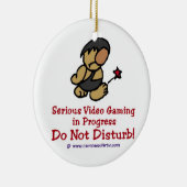 Cavemen Video Games Keramisch Ornament (Rechts)