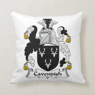 Cavendish Family Crest Kussen