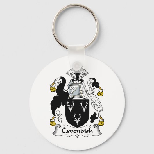 Cavendish Family Crest Sleutelhanger (Voorkant)