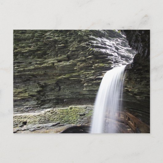 Cavern Cascade, Watkins Glen State Park, New York Briefkaart (Voorkant)