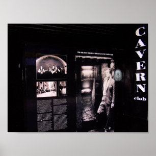 Cavern Club Original Entrance, Liverpool, Verenigd Poster