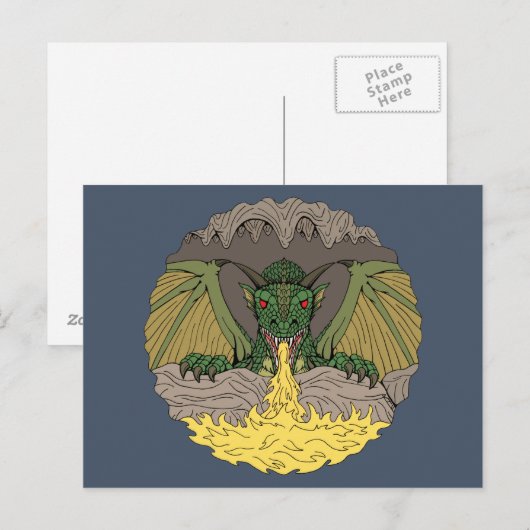 Cavern Dragon 2016 Briefkaart (Voorkant / Achterkant)