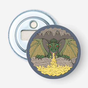 Cavern Dragon 2016 Button Flesopener