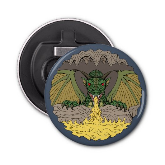 Cavern Dragon 2016 Button Flesopener (Voorkant)