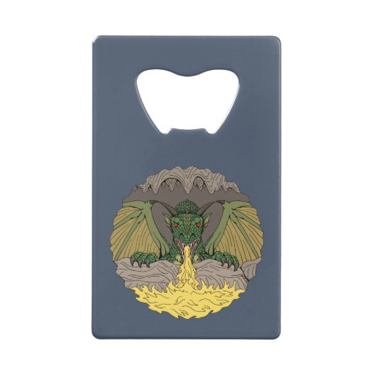 Cavern Dragon 2016 Creditkaart Flessenopener (Voorkant)
