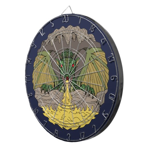 Cavern Dragon 2016 Dartbord (Voorkant Rechts)