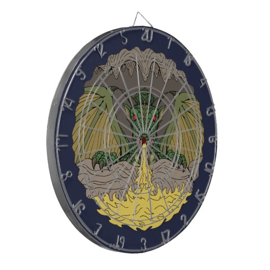 Cavern Dragon 2016 Dartbord (Voorkant Links)