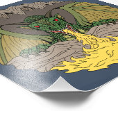 Cavern Dragon 2016 Foto Afdruk (Hoek)