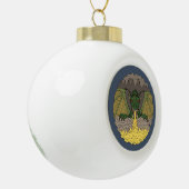 Cavern Dragon 2016 Keramische Bal Ornament (Links)