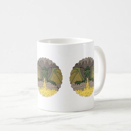 Cavern Dragon 2016 Koffiemok (Voorkant rechts)