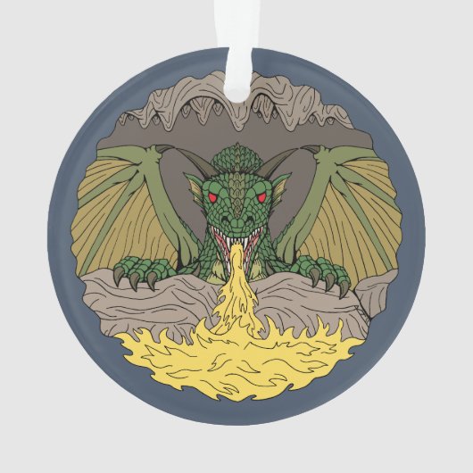 Cavern Dragon 2016 Ornament (achterkant)